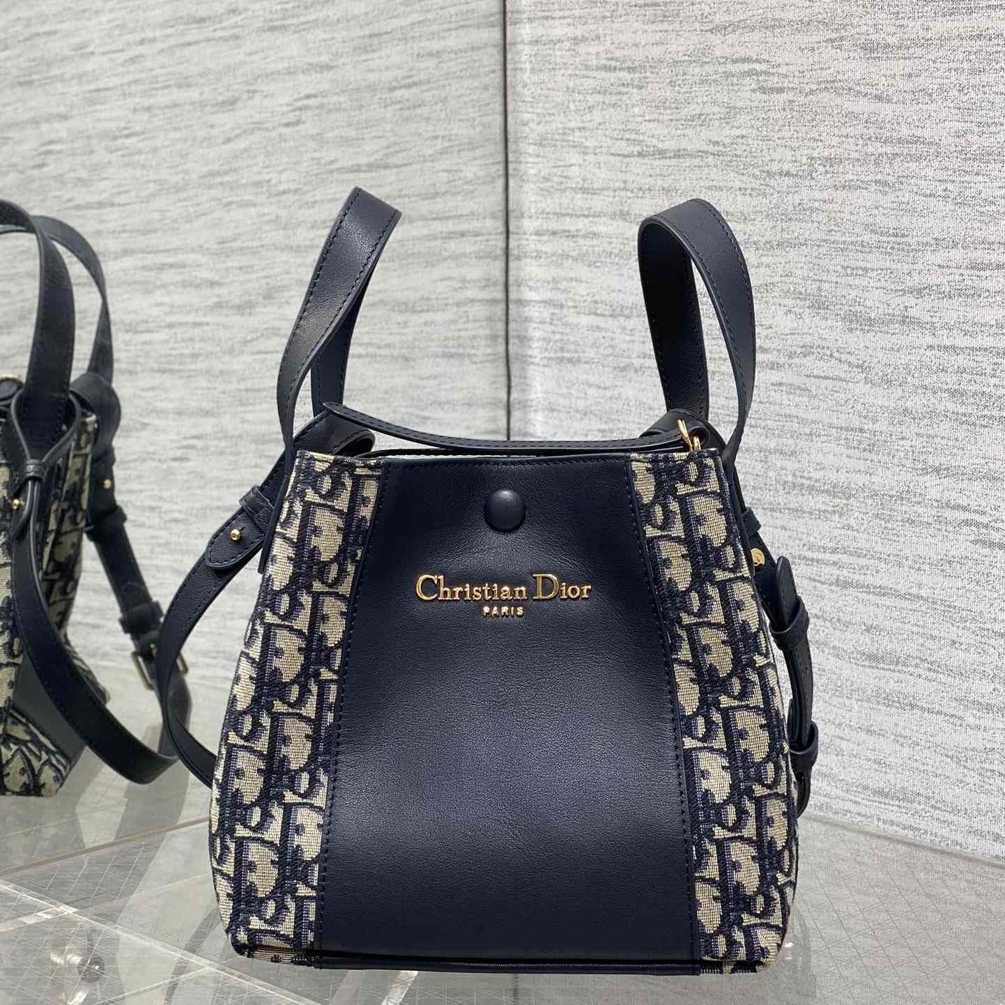 Dior Medium Signature Bucket Bag  - EUR FASHION