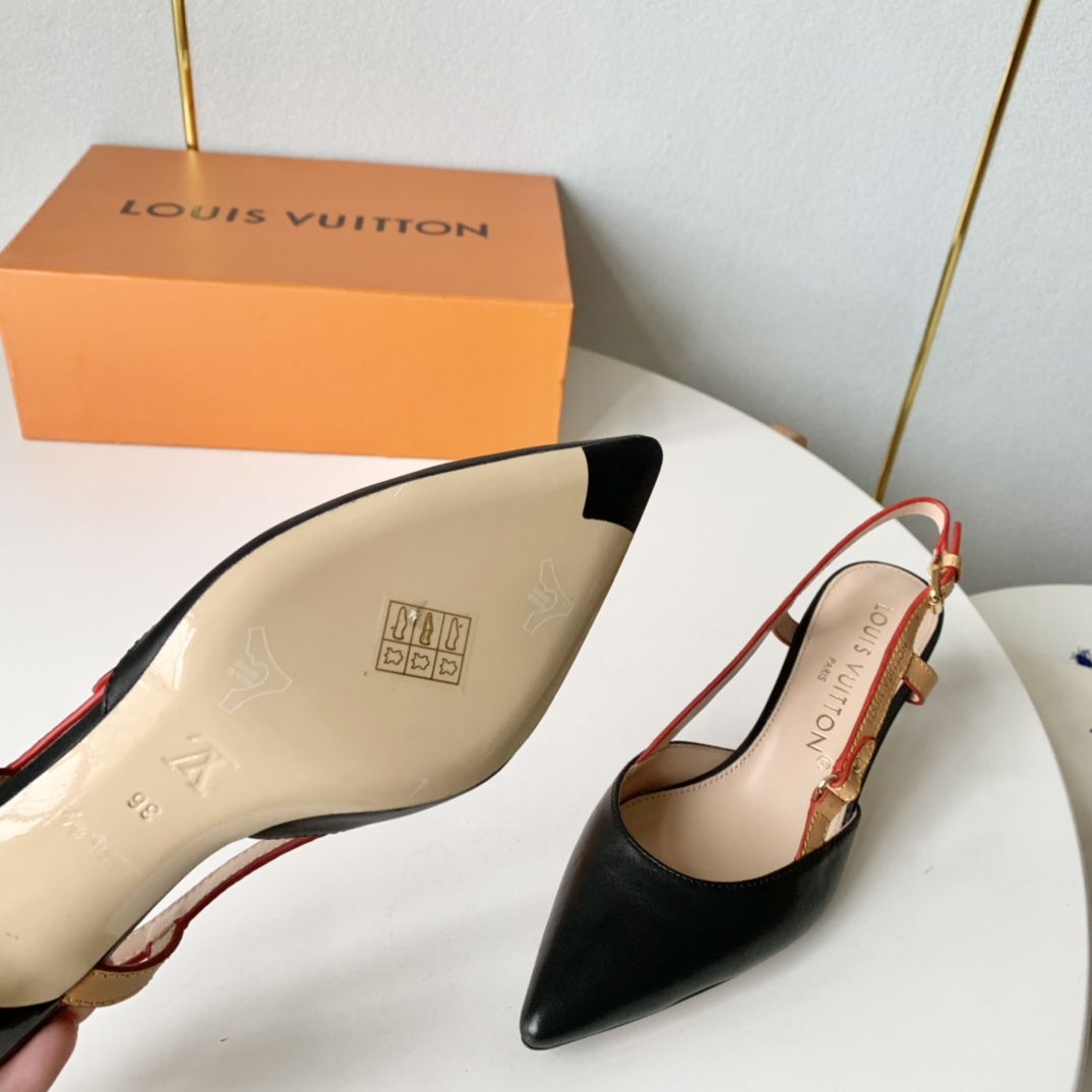 Louis Vuitton Blossom Slingback Pump - EUR FASHION