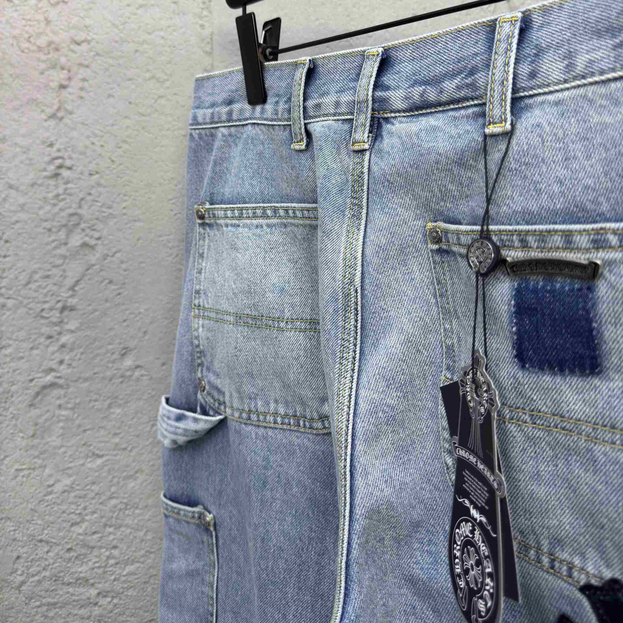 Chrome Hearts Straight-Leg Jean - EUR FASHION