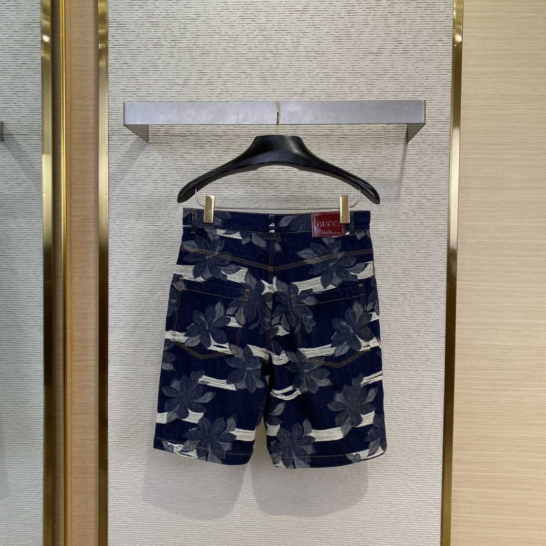 Gucci Denim Jacquard Pant  - EUR FASHION