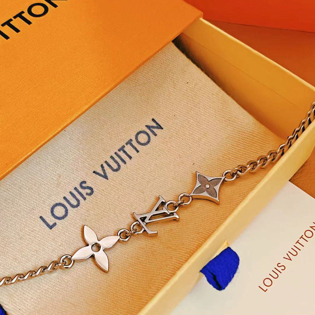 Louis Vuitton Monogram Row Bracelet  M1407A - EUR FASHION
