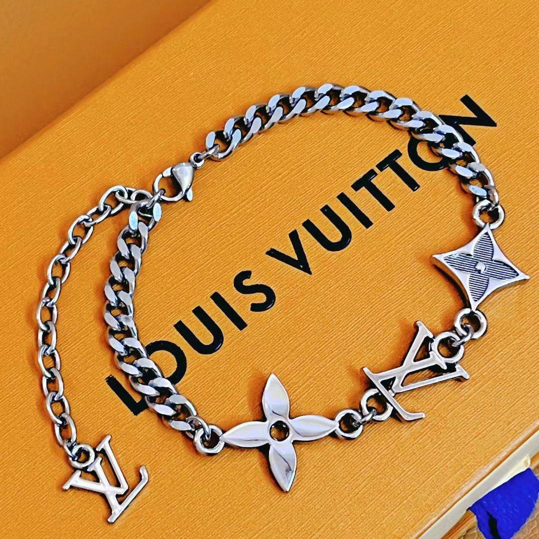 Louis Vuitton Monogram Row Bracelet  M1407A - EUR FASHION