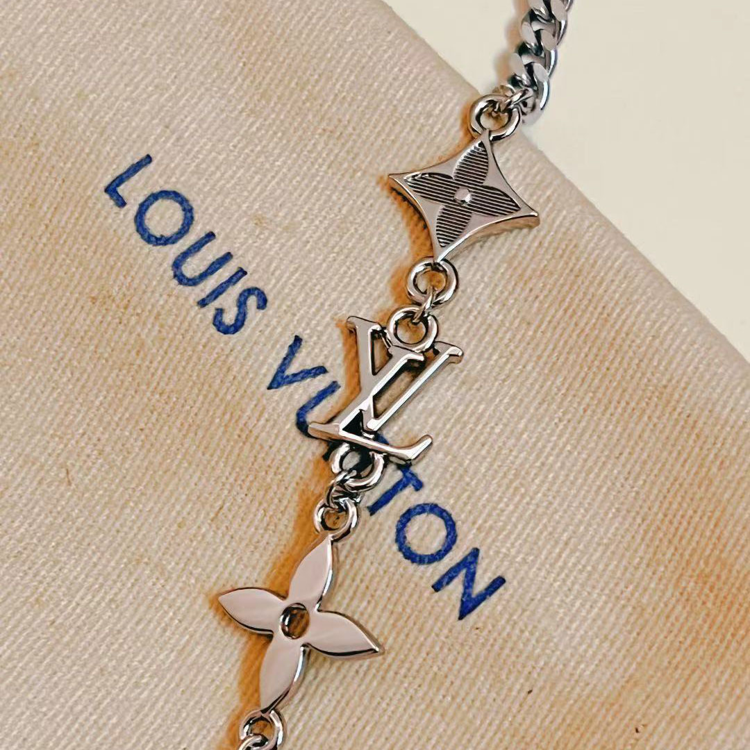 Louis Vuitton Monogram Row Bracelet  M1407A - EUR FASHION