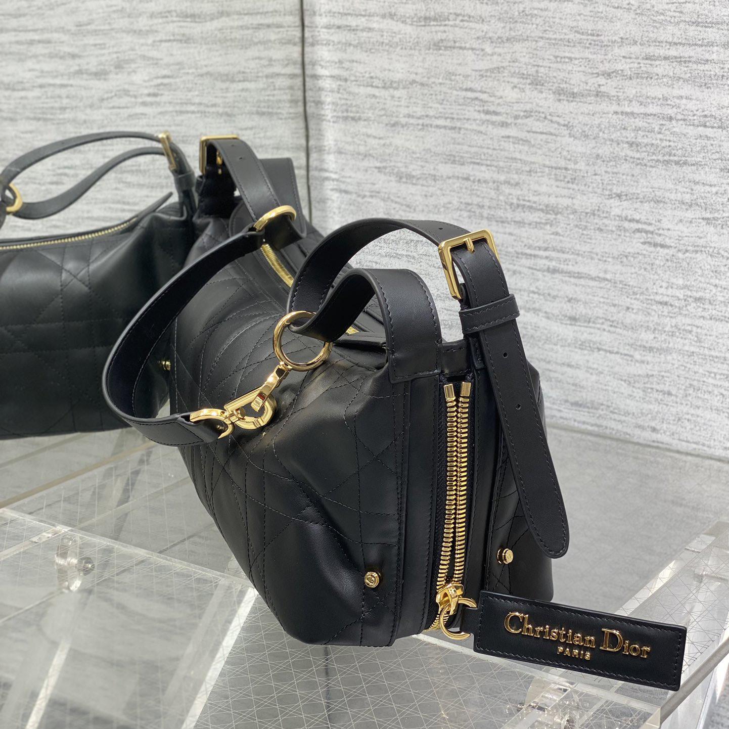 Dior Medium D-Journey Bag in Shiny Goatskin  - EUR FASHION