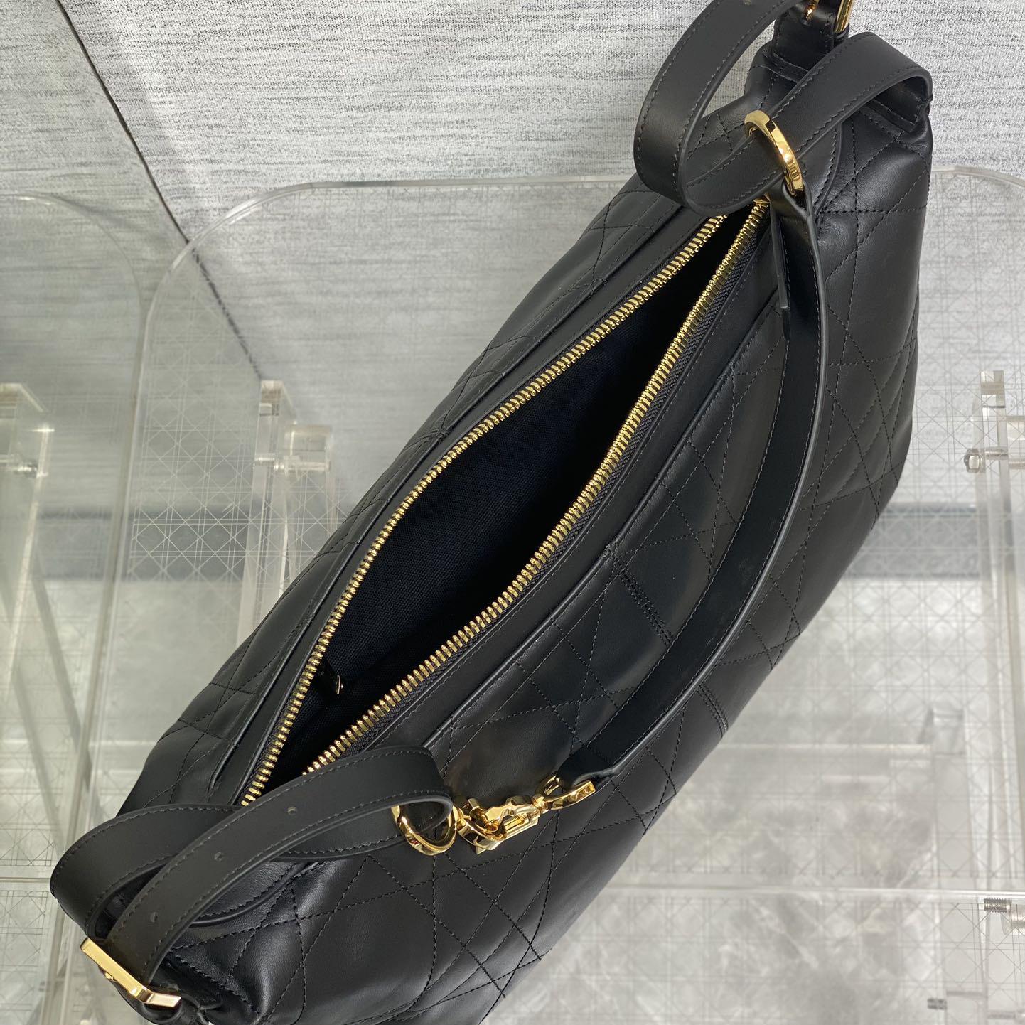 Dior Medium D-Journey Bag in Shiny Goatskin  - EUR FASHION
