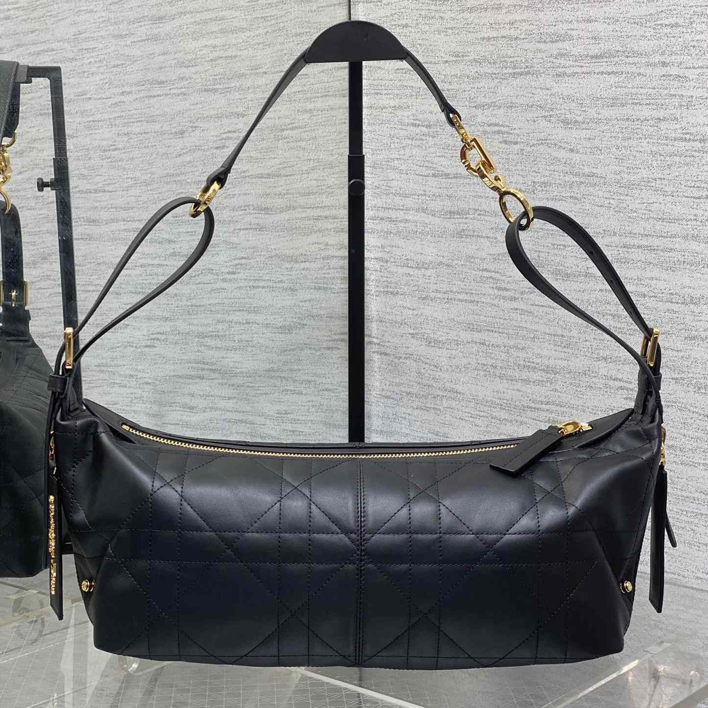 Dior Medium D-Journey Bag in Shiny Goatskin  - EUR FASHION