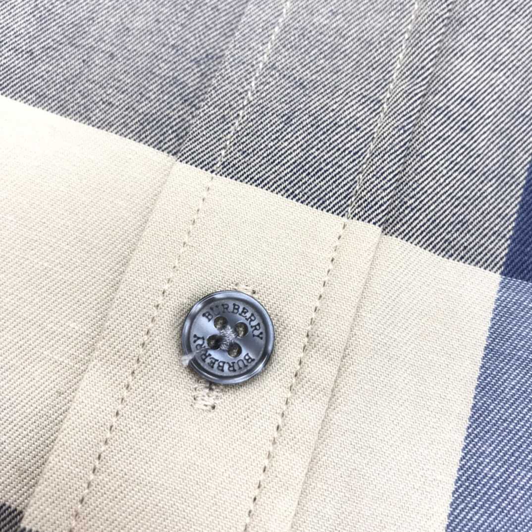 Burberry Check Stretch Shirt  - EUR FASHION