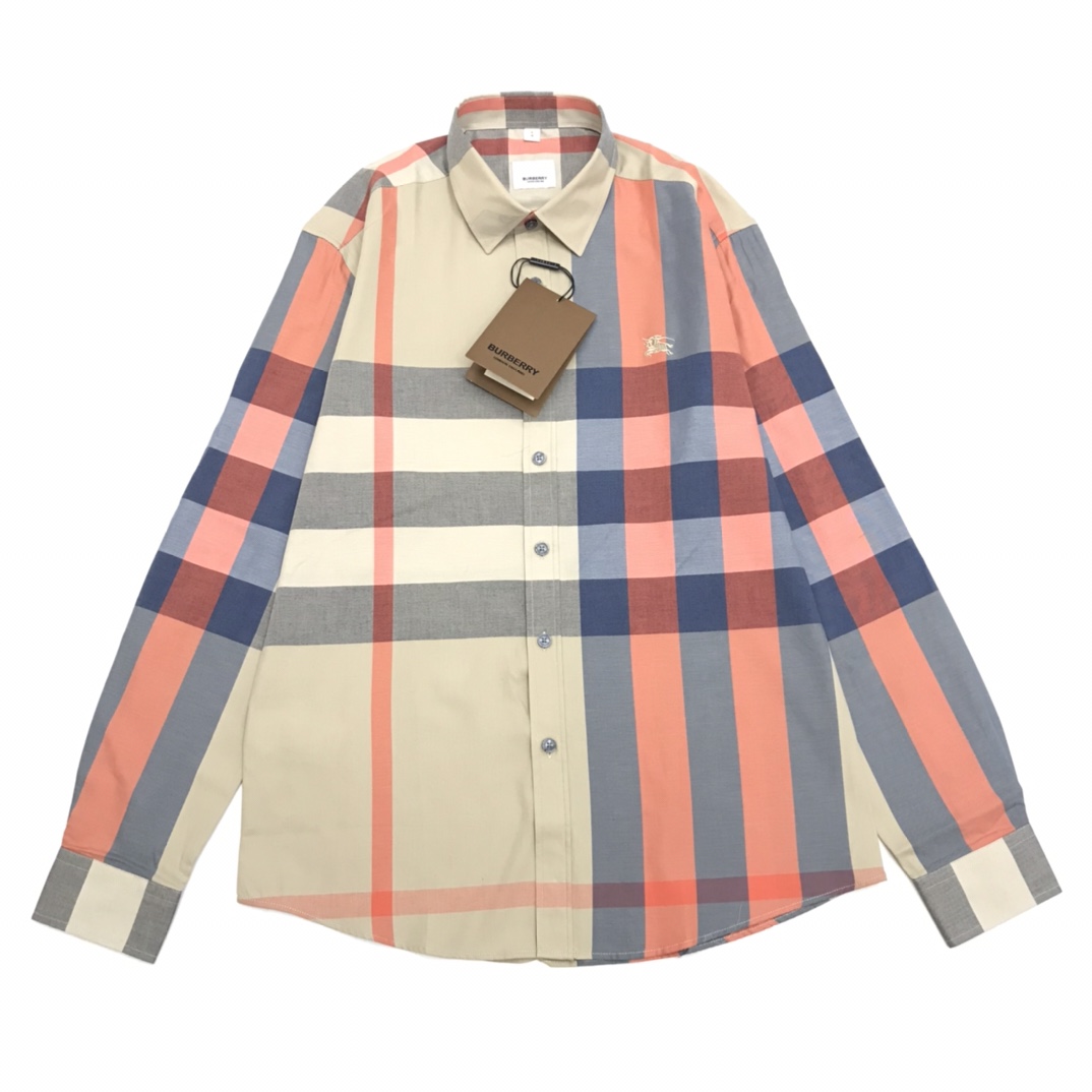 Burberry Check Stretch Shirt  - EUR FASHION