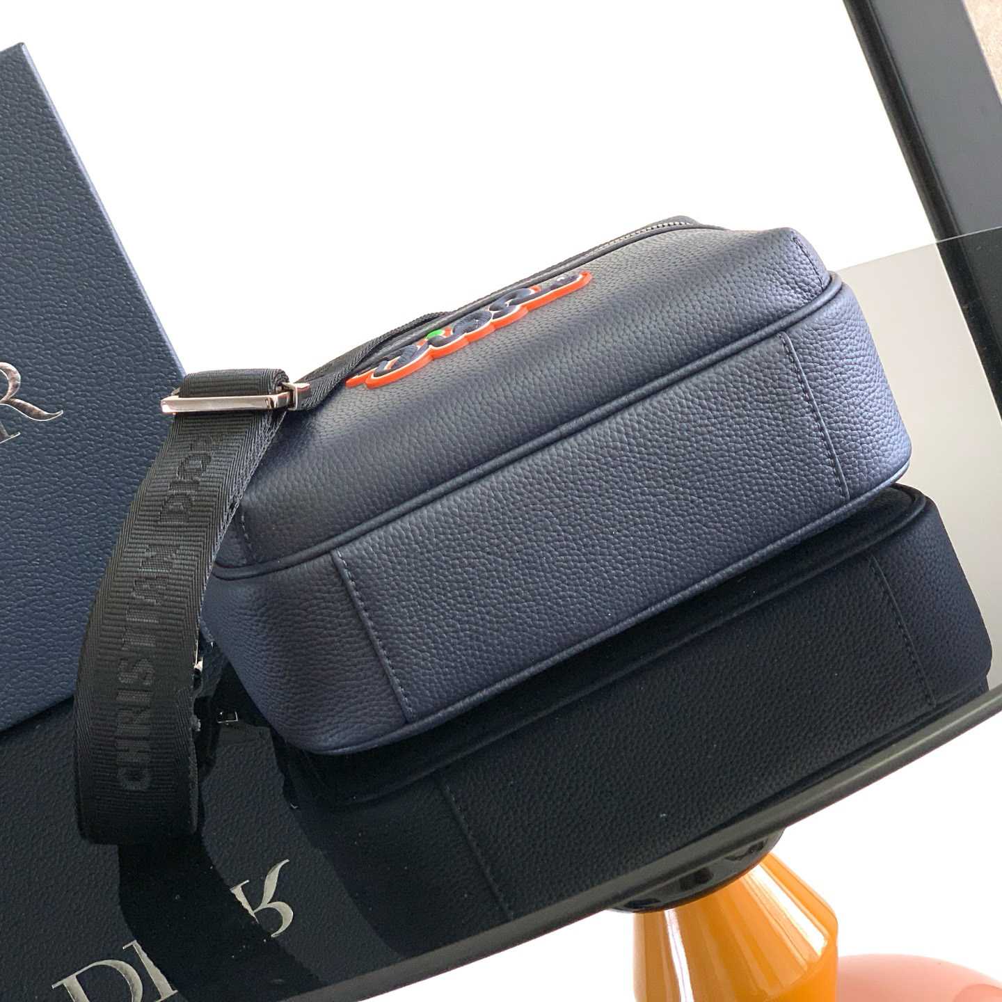 Dior And Kaws Mini Rider 2.0 Zipped Messenger Bag   - EUR FASHION