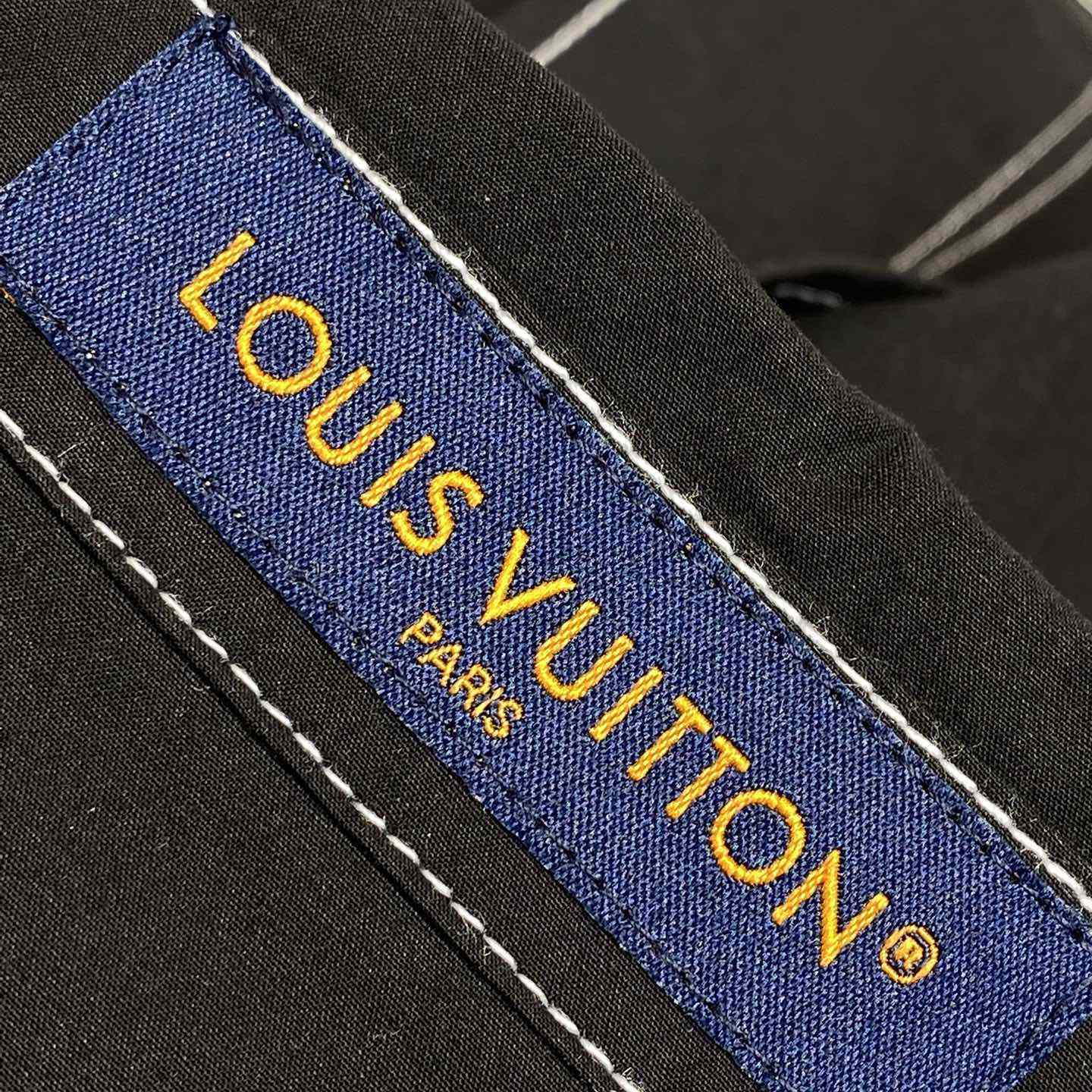 Louis Vuitton Embroidered Short-Sleeved Cotton Shirt   1AFWTV - EUR FASHION