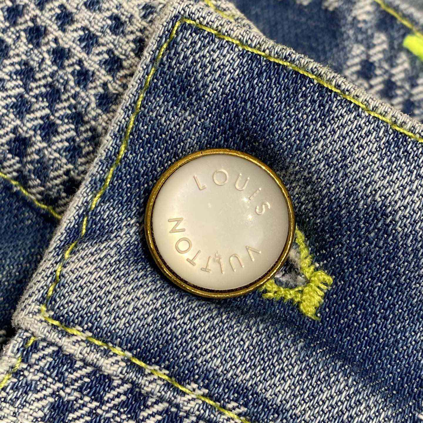 Louis Vuitton Damier Denim Short - EUR FASHION