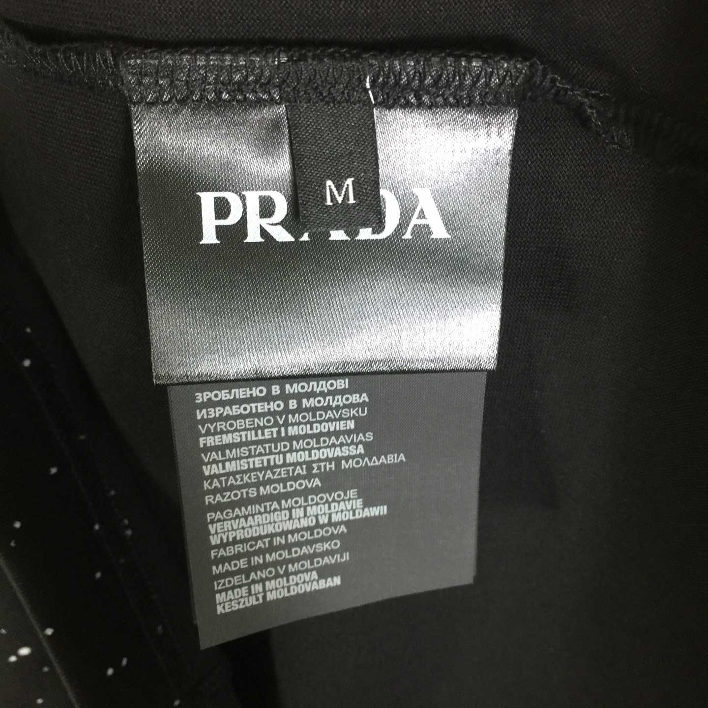 Prada Logo Cotton T-shirt - EUR FASHION