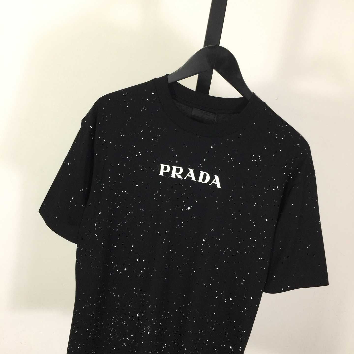 Prada Logo Cotton T-shirt - EUR FASHION
