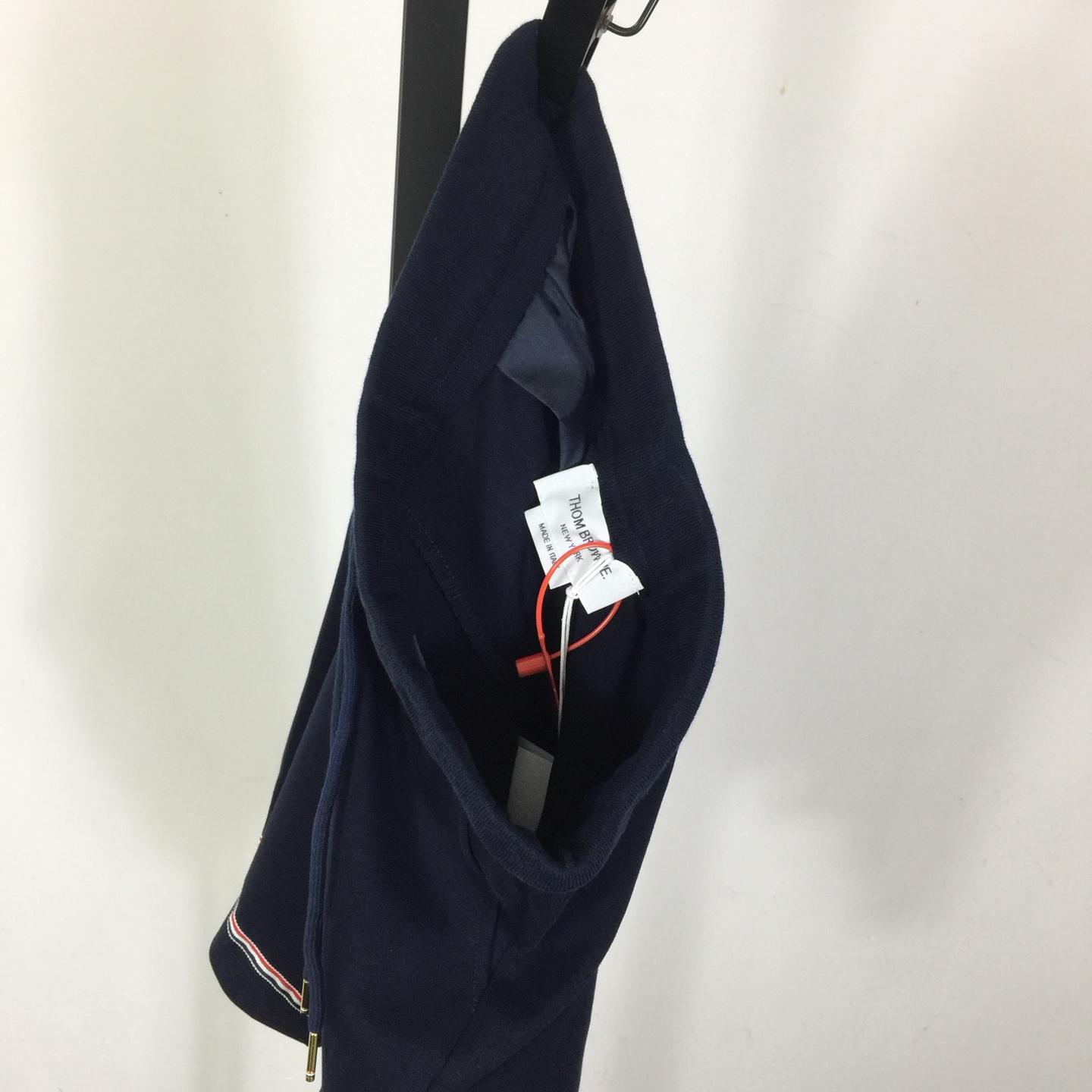Thom Browne Cotton Mid Thigh Shorts - EUR FASHION