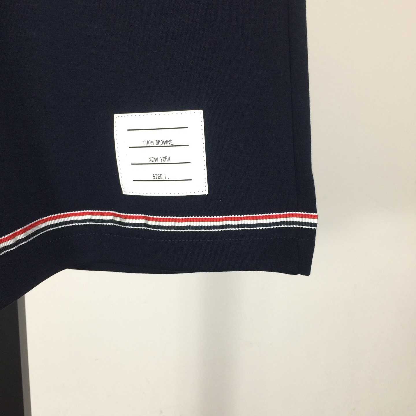 Thom Browne Cotton Mid Thigh Shorts - EUR FASHION