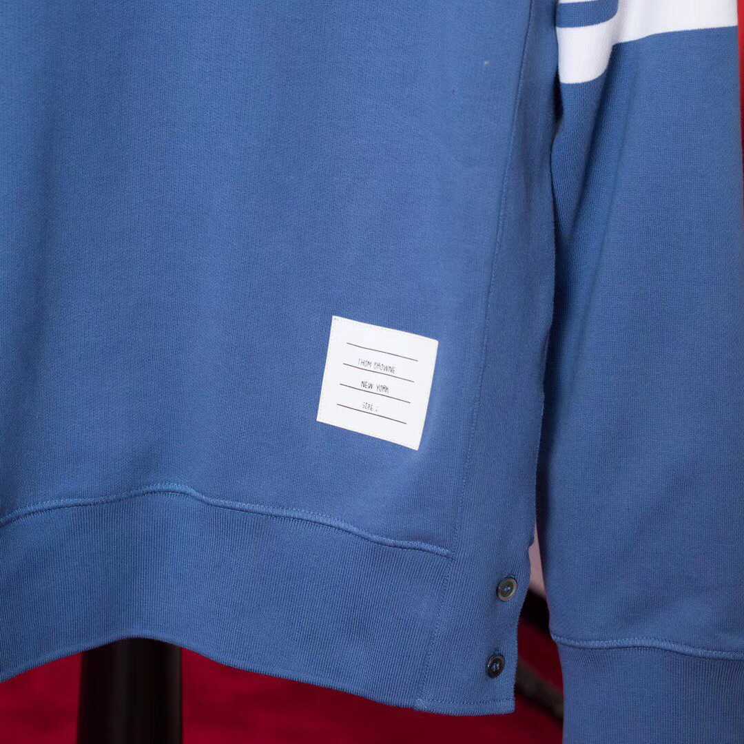 Thom Browne Stripe Sleeve Sweatshirt    TB22 - EUR FASHION