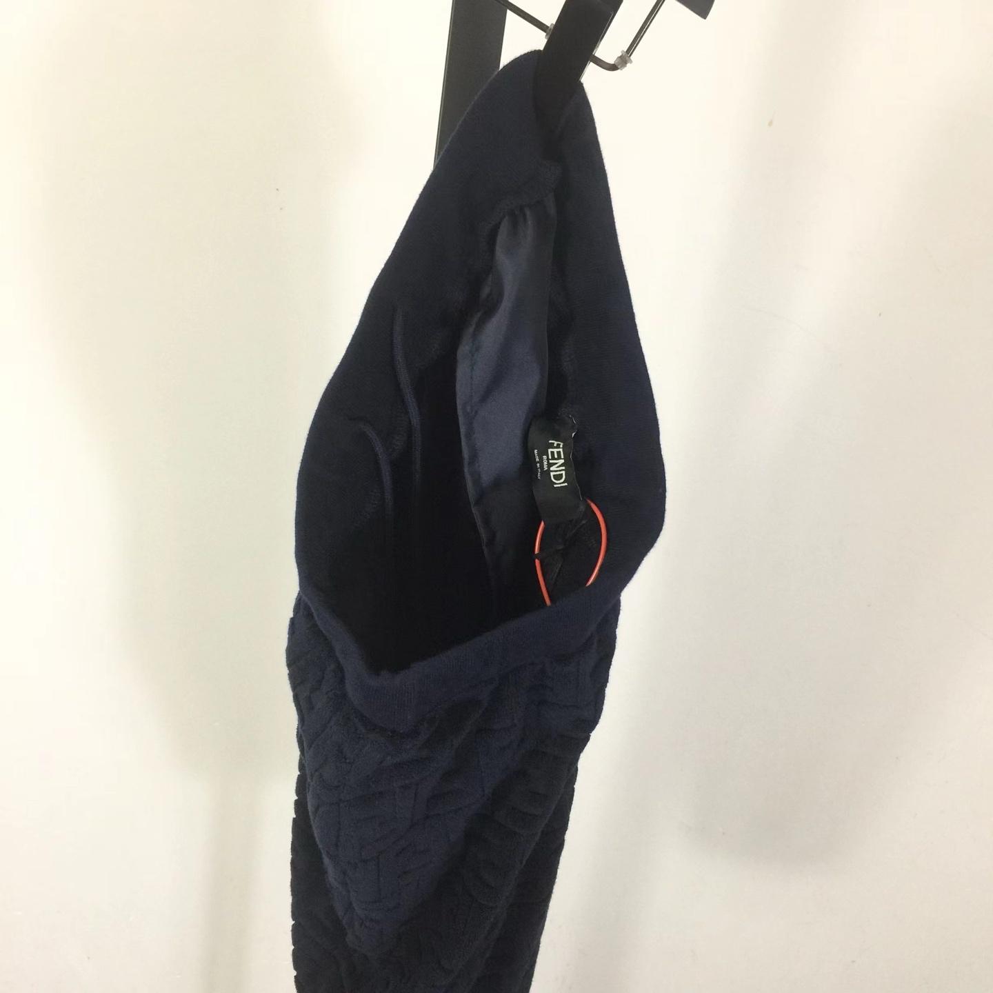 Fendi Blue FF Terry Shorts - EUR FASHION