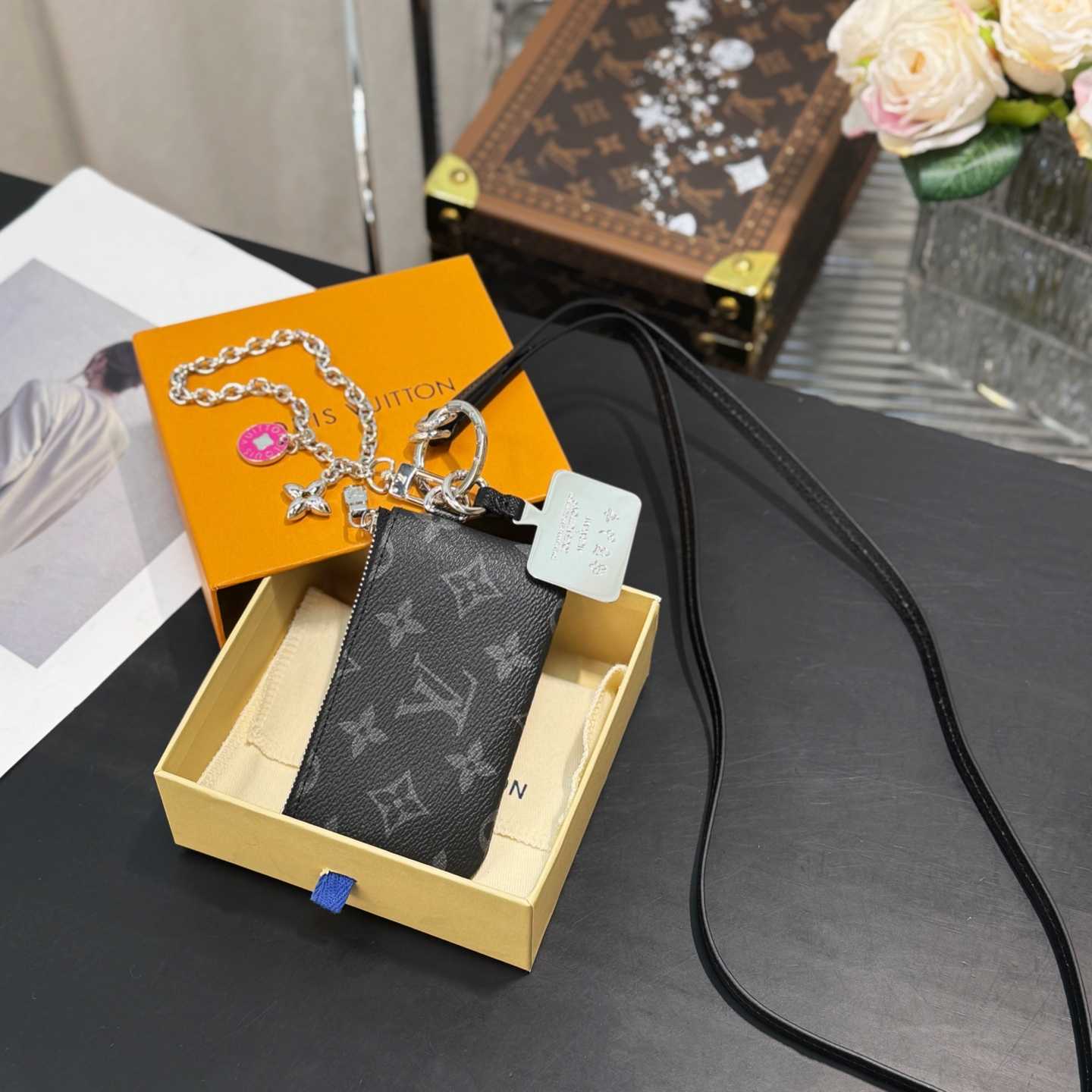 Louis Vuitton Monogram Phone Holder   - EUR FASHION