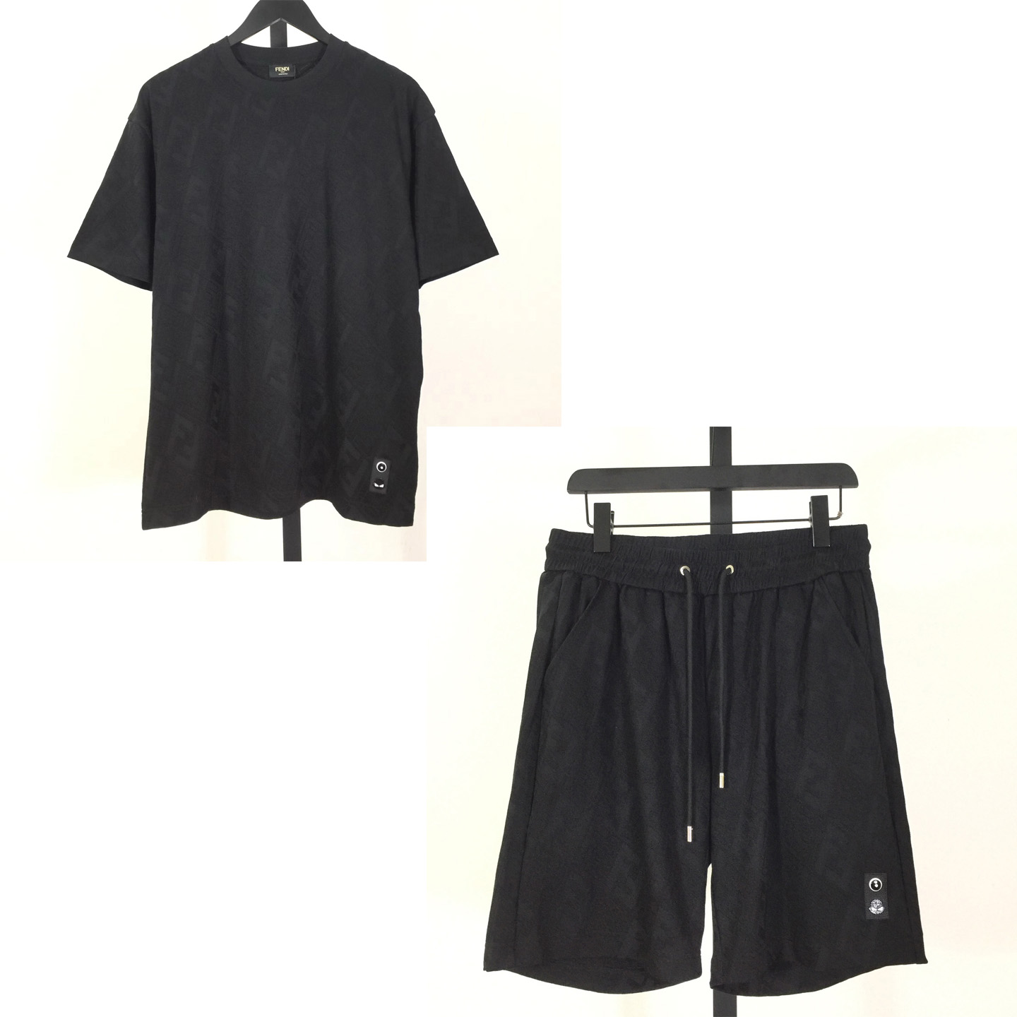 Fendi FF Logo Tee And Short - EUR FASHION