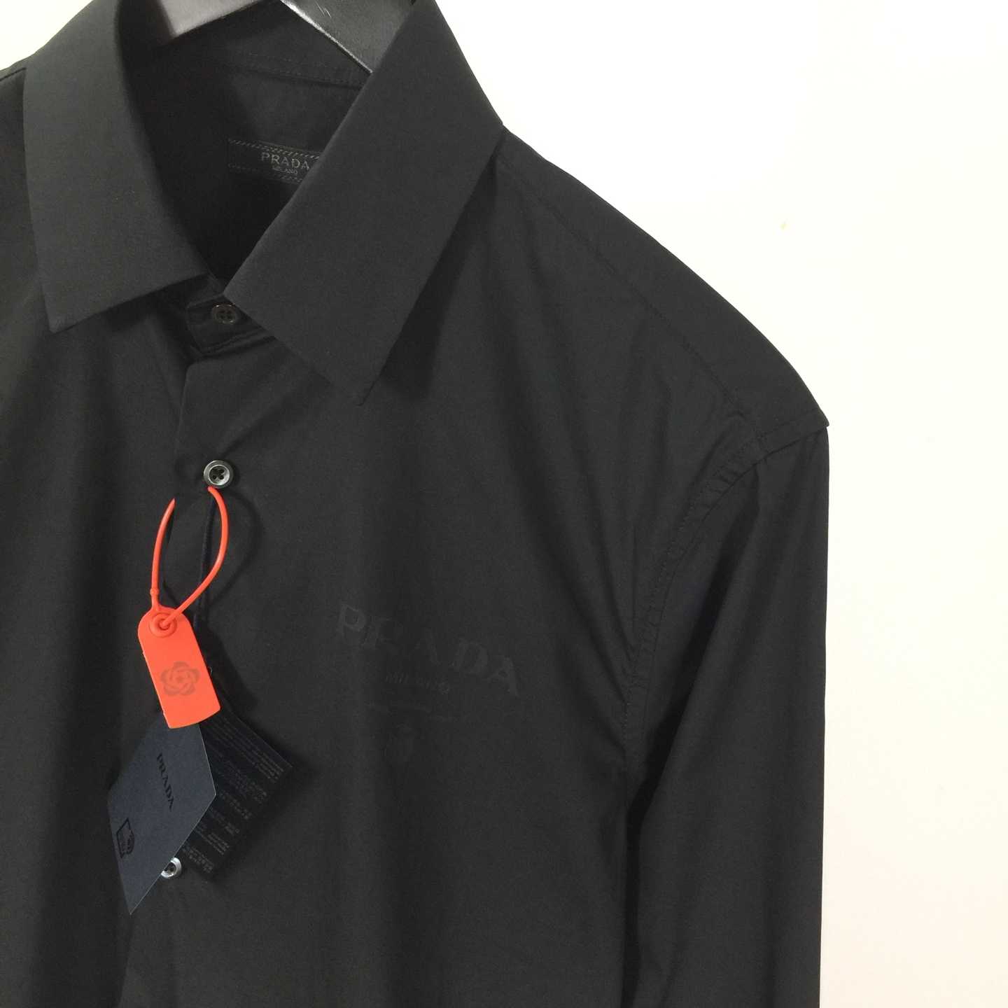 Prada Black Long-sleeve Shirt - EUR FASHION
