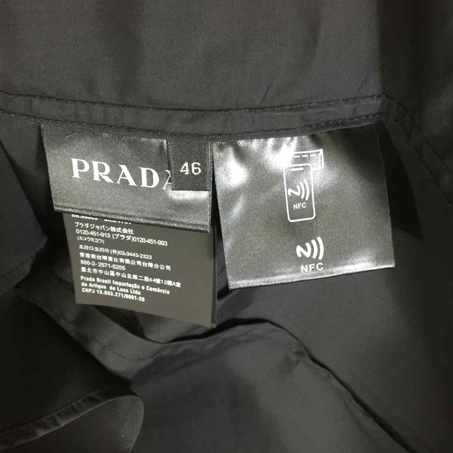 Prada Black Long-sleeve Shirt - EUR FASHION
