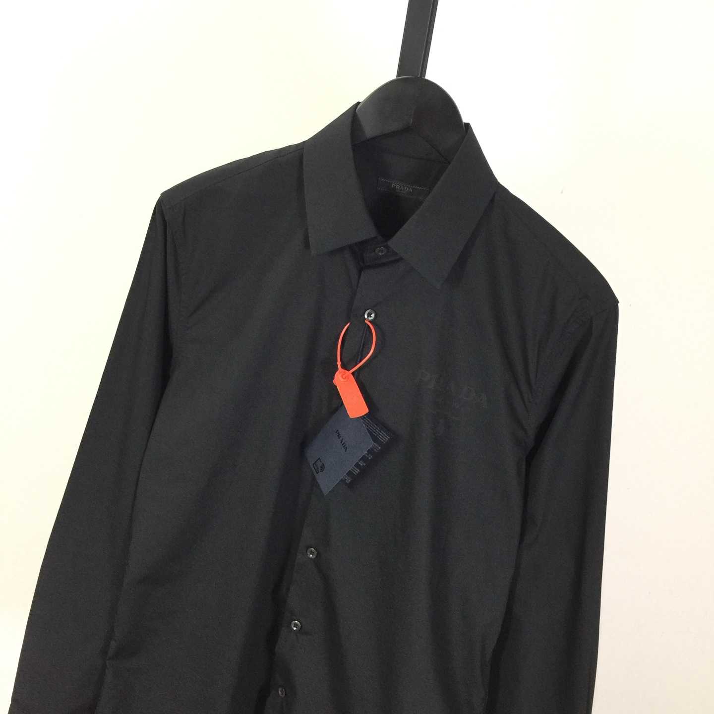 Prada Black Long-sleeve Shirt - EUR FASHION