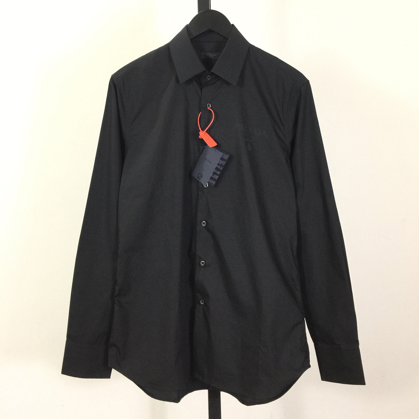 Prada Black Long-sleeve Shirt - EUR FASHION