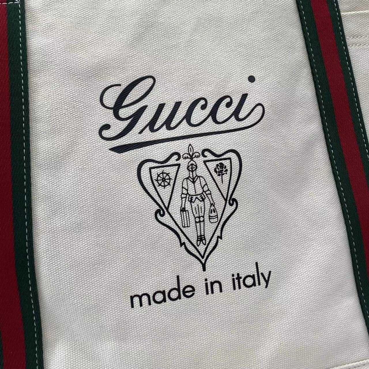 Gucci Printed Canvas Large Tote Bag - EUR FASHION