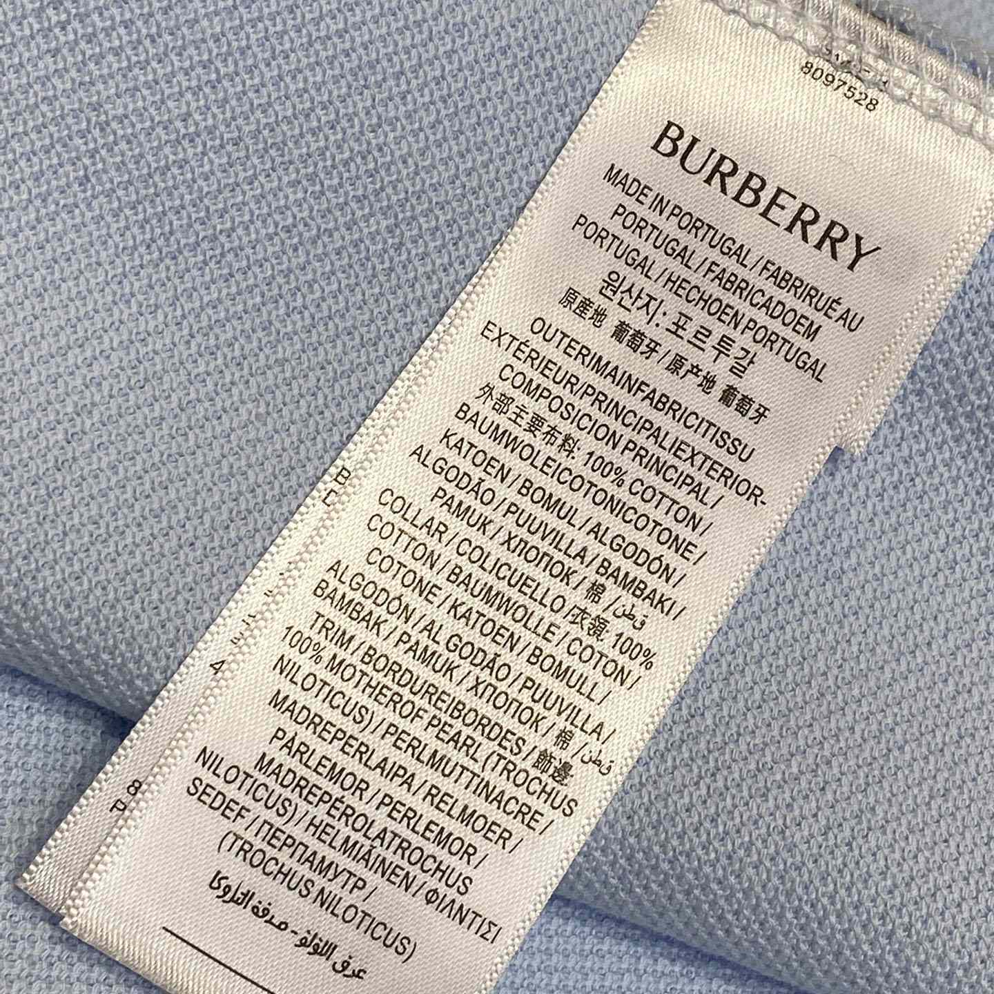 Burberry Cotton Polo Shirt - EUR FASHION