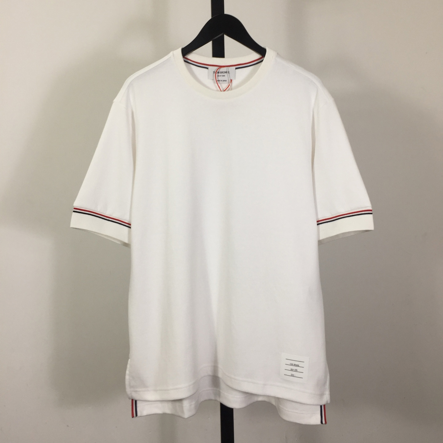 Thom Browne Cotton Rugby Short Sleeve Tee - EUR FASHION