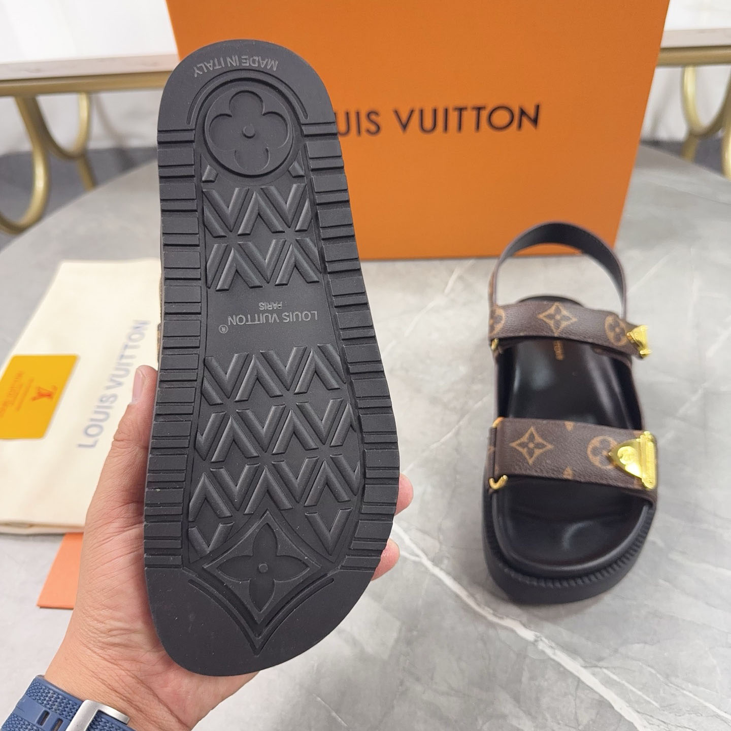 Louis Vuitton LV Sunset Comfort Sandal  1AHNWM - EUR FASHION