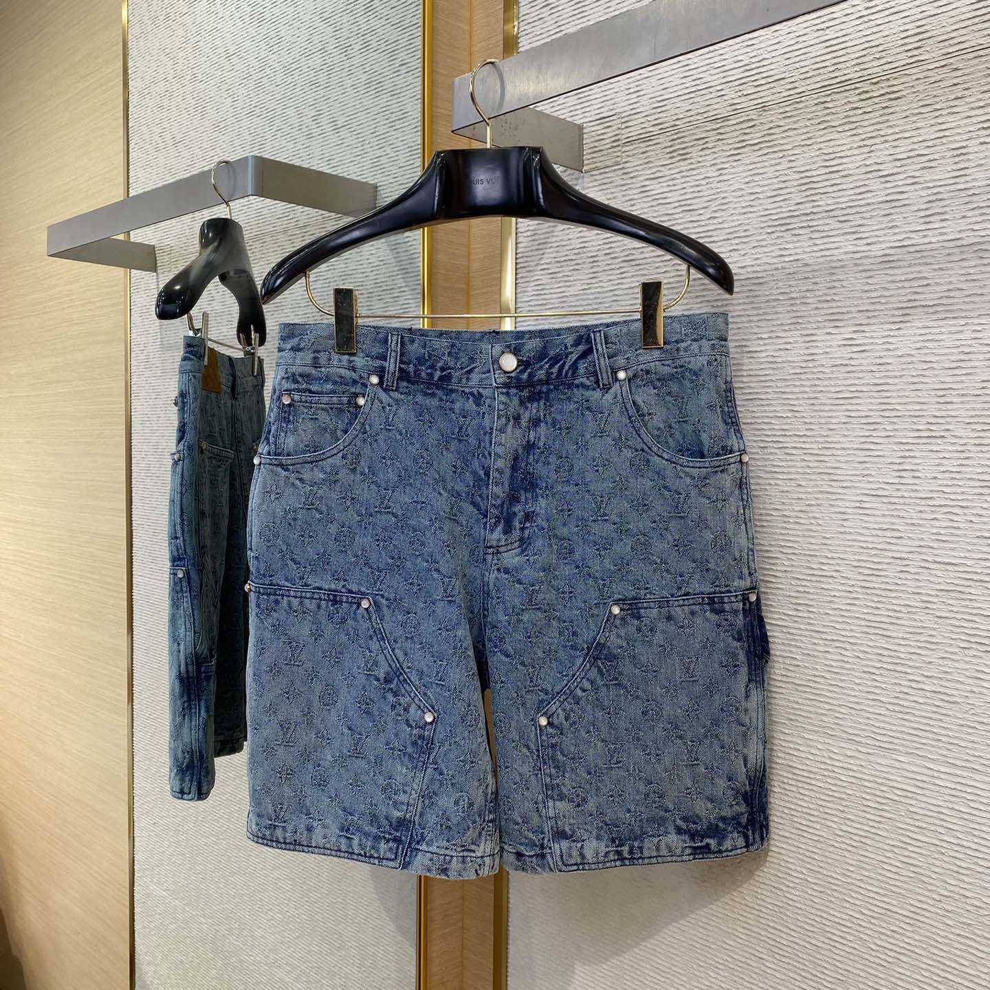 Louis Vuitton Damier Denim Shorts  - EUR FASHION