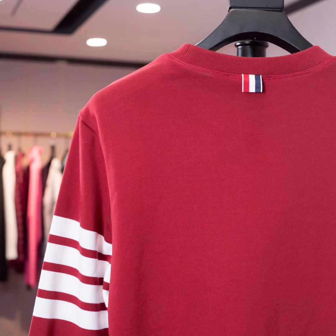 Thom Browne Stripe Sleeve Sweatshirt    TB22 - EUR FASHION