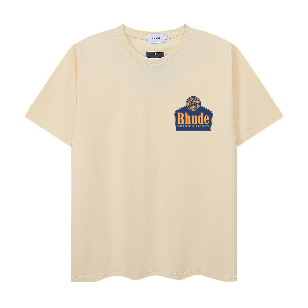 Rhude Grand Cru Tee 'Vintage White'  - EUR FASHION