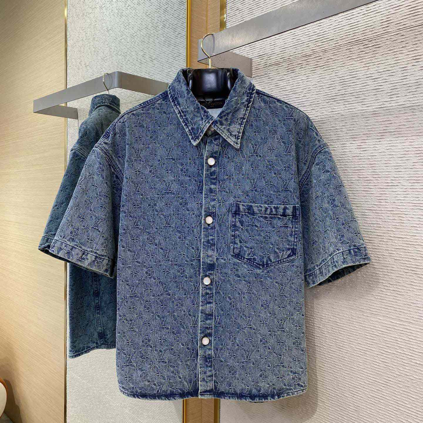 Louis Vuitton Monogram Denim Shirt - EUR FASHION