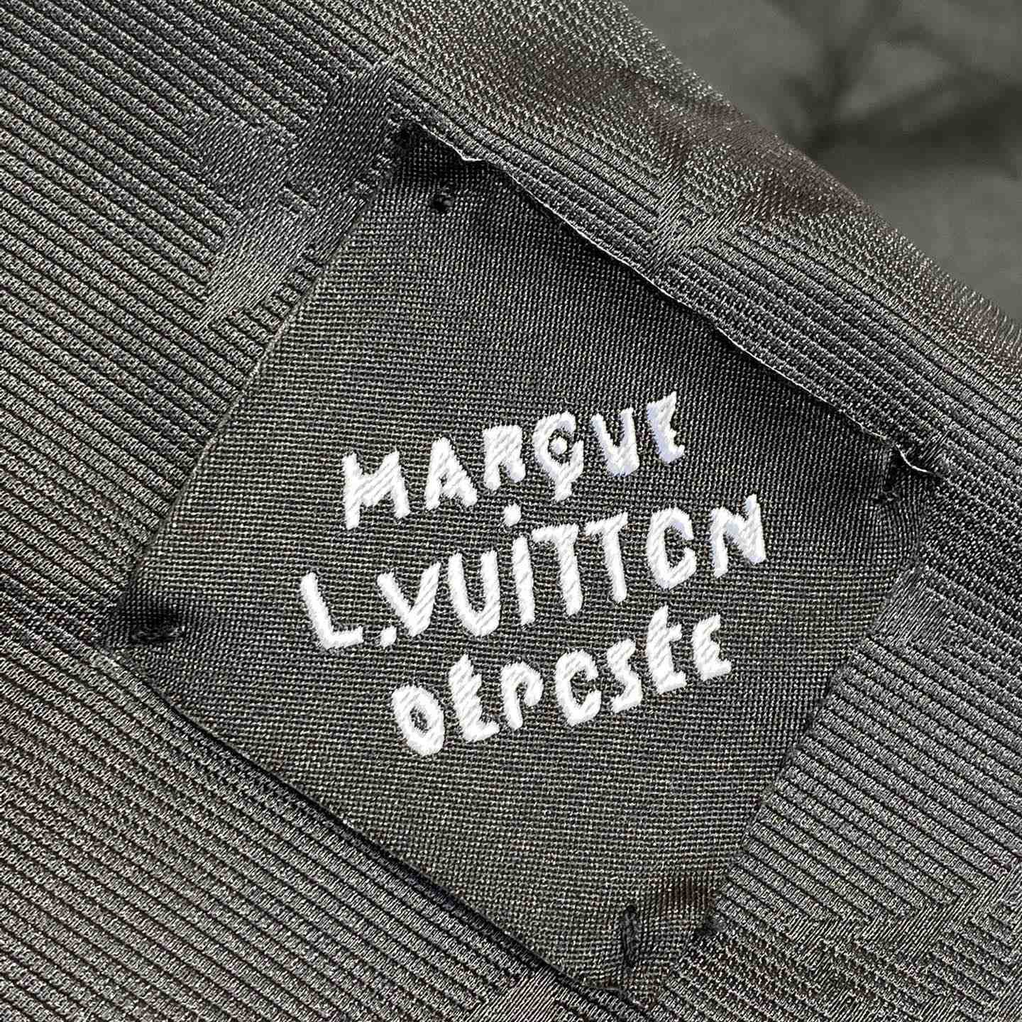 Louis Vuitton Monogram Moire Jacquard Silk Overshirt   1AGTGM - EUR FASHION