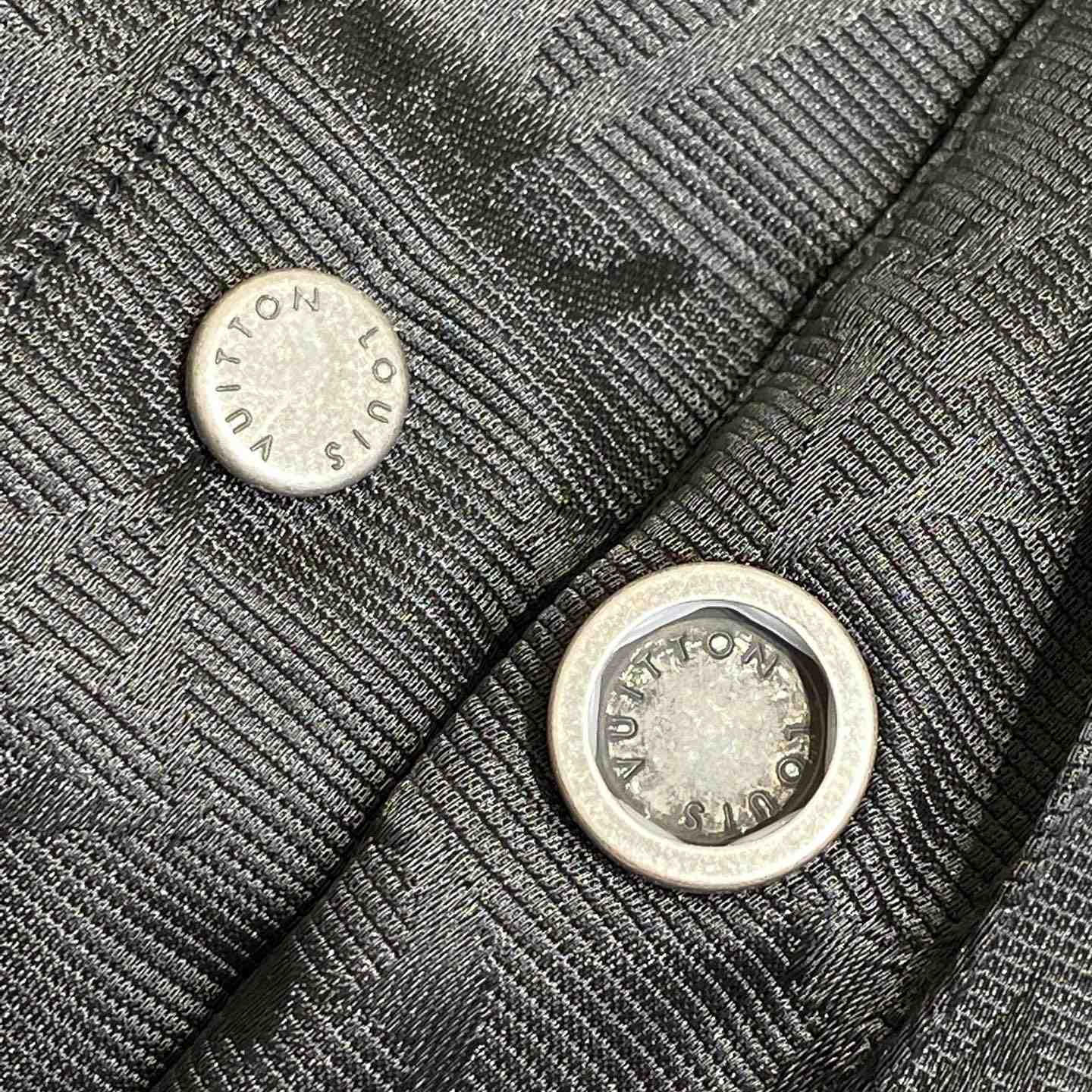 Louis Vuitton Monogram Moire Jacquard Silk Overshirt   1AGTGM - EUR FASHION