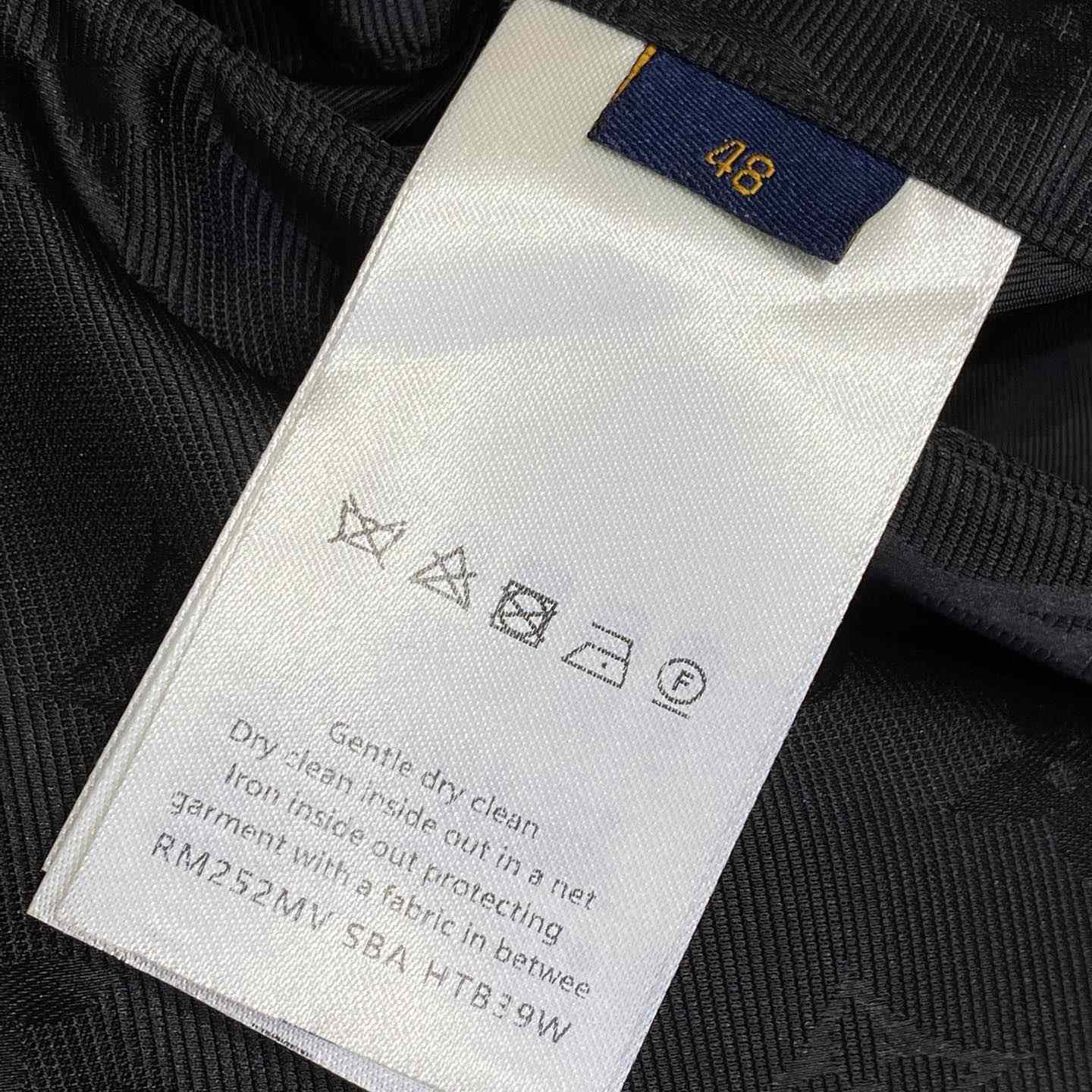 Louis Vuitton Monogram Moire Jacquard Silk Overshirt   1AGTGM - EUR FASHION