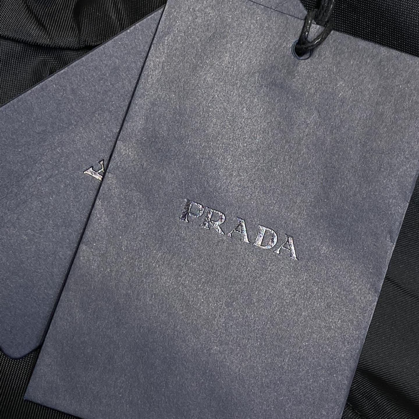 Prada Black Re-nylon Short-sleeved Shirt  - EUR FASHION