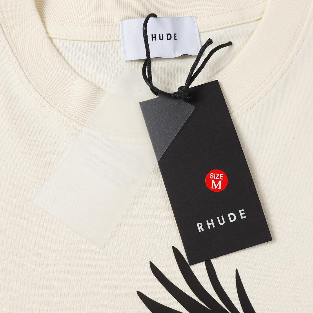 Rhude Eagle Logo Tee  - EUR FASHION