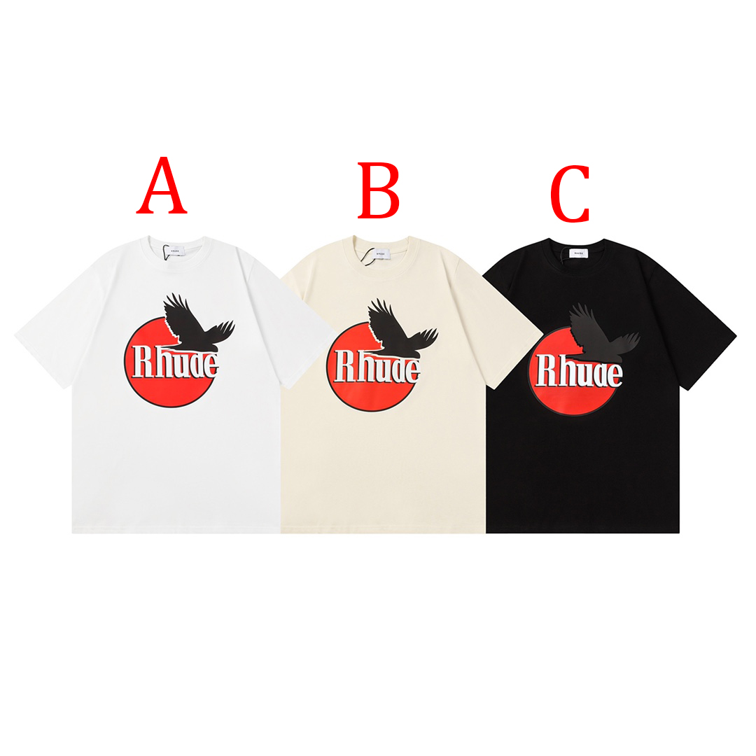 Rhude Eagle Logo Tee  - EUR FASHION