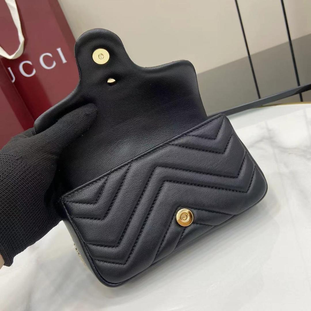Gucci GG Marmont Mini Shoulder Bag - EUR FASHION