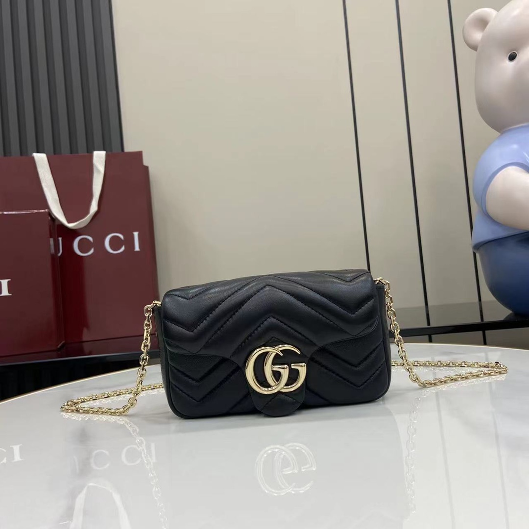 Gucci GG Marmont Mini Shoulder Bag - EUR FASHION