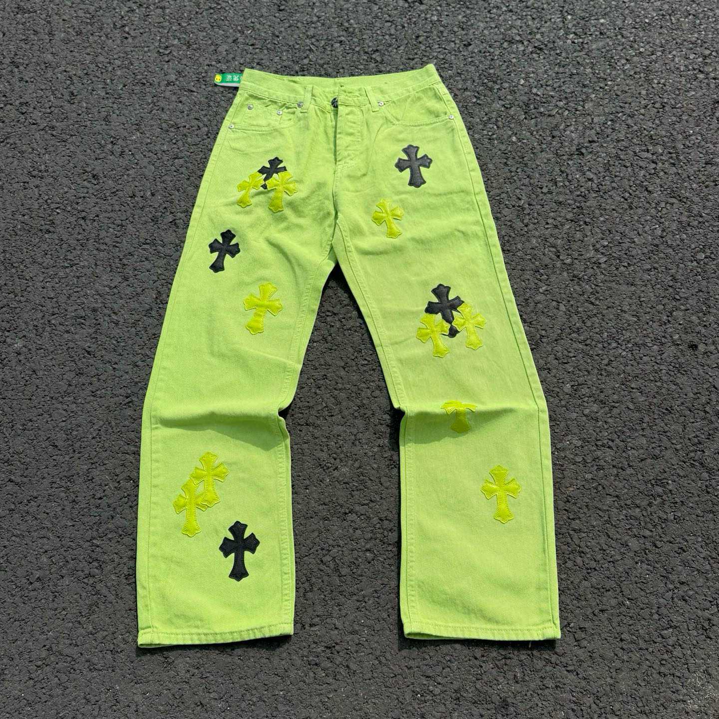 Chrome Hearts Sex Recods Jeans - EUR FASHION