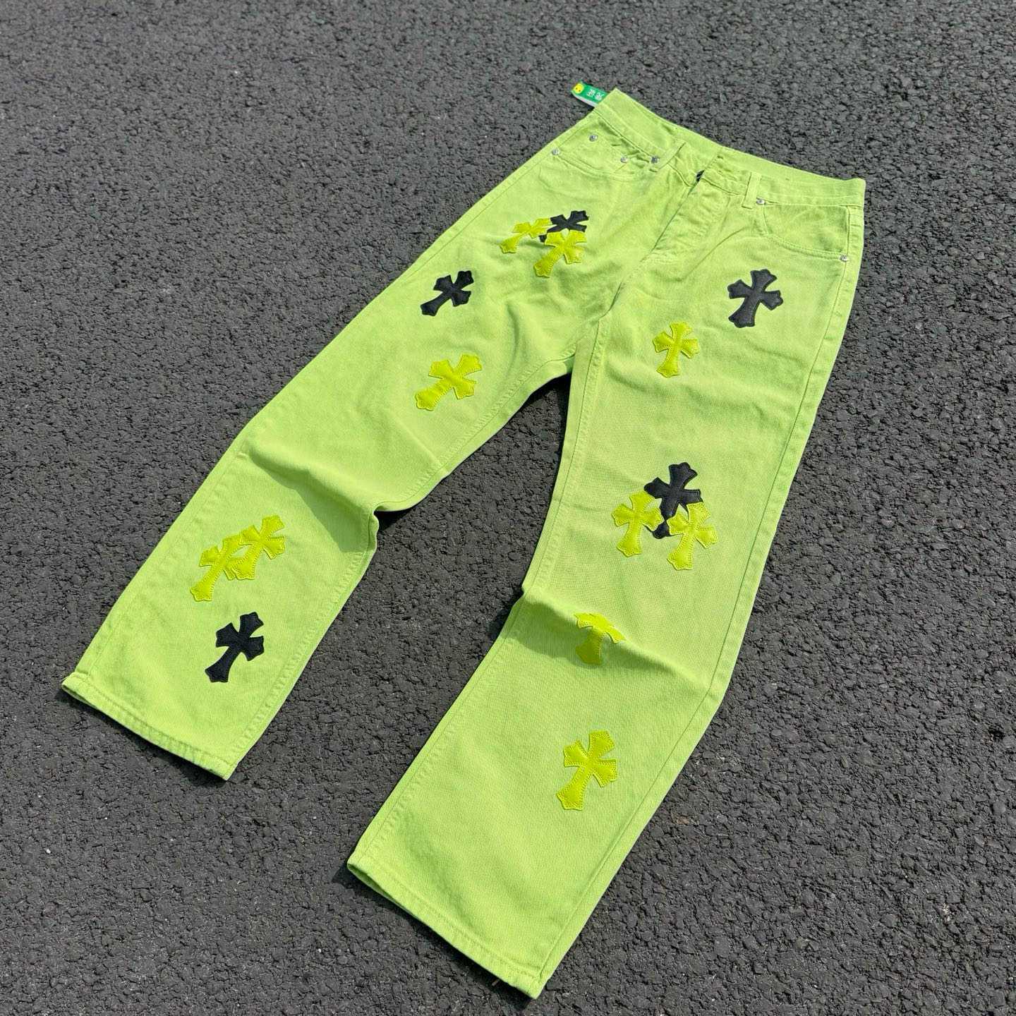 Chrome Hearts Sex Recods Jeans - EUR FASHION
