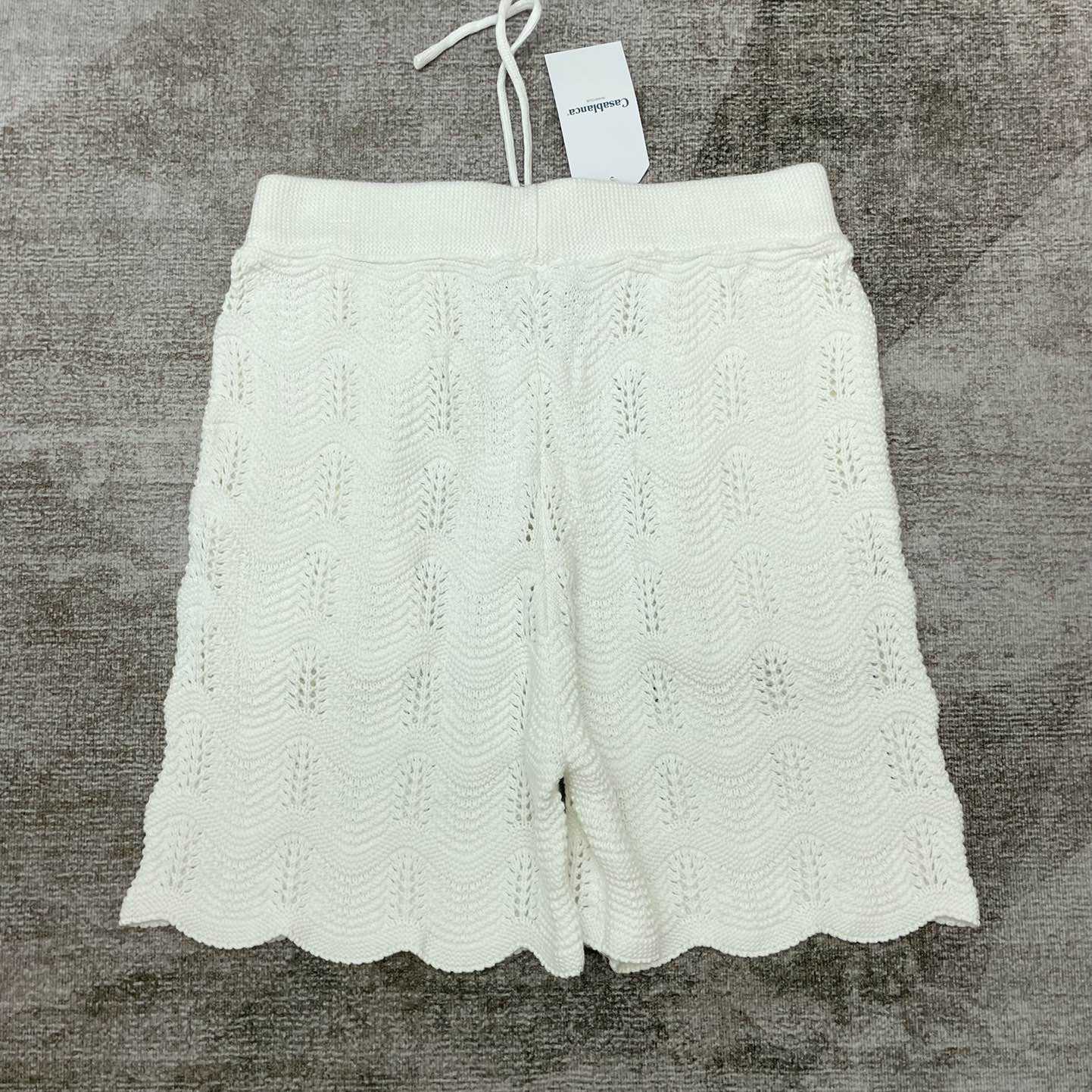 Casablanca Wave Crochet Shorts   D0034 - EUR FASHION