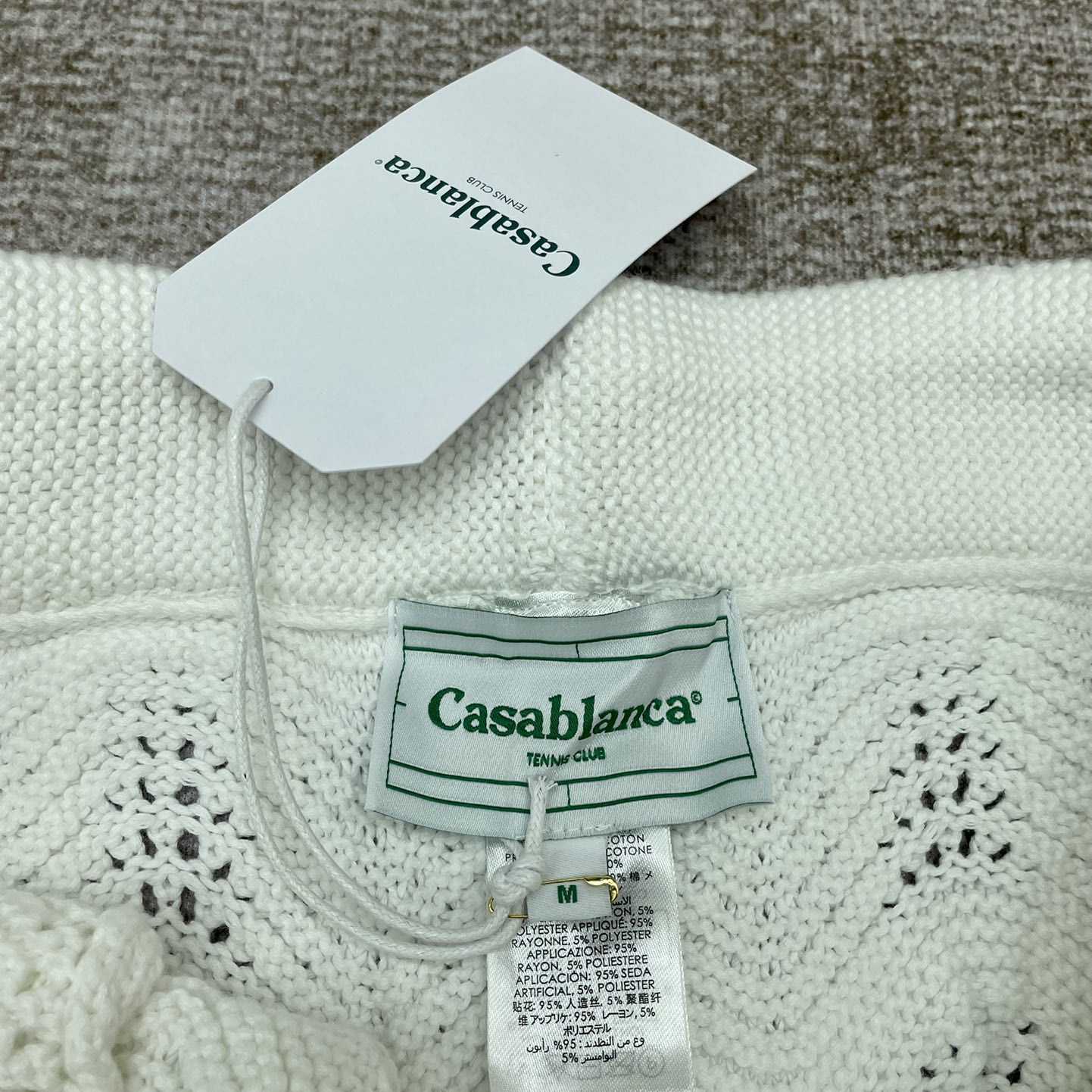 Casablanca Wave Crochet Shorts   D0034 - EUR FASHION