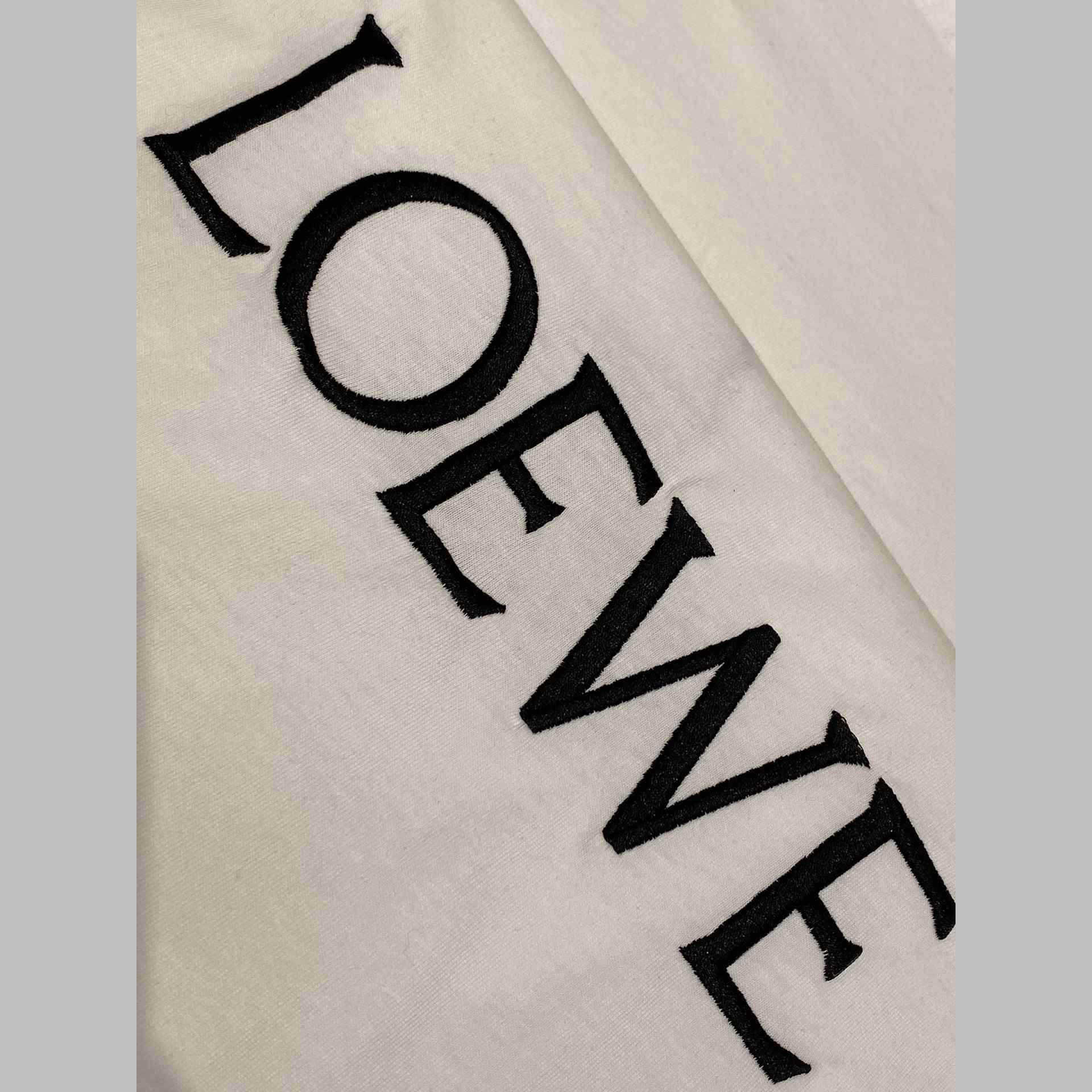 Loewe Loose Fit T-shirt In Cotton - EUR FASHION