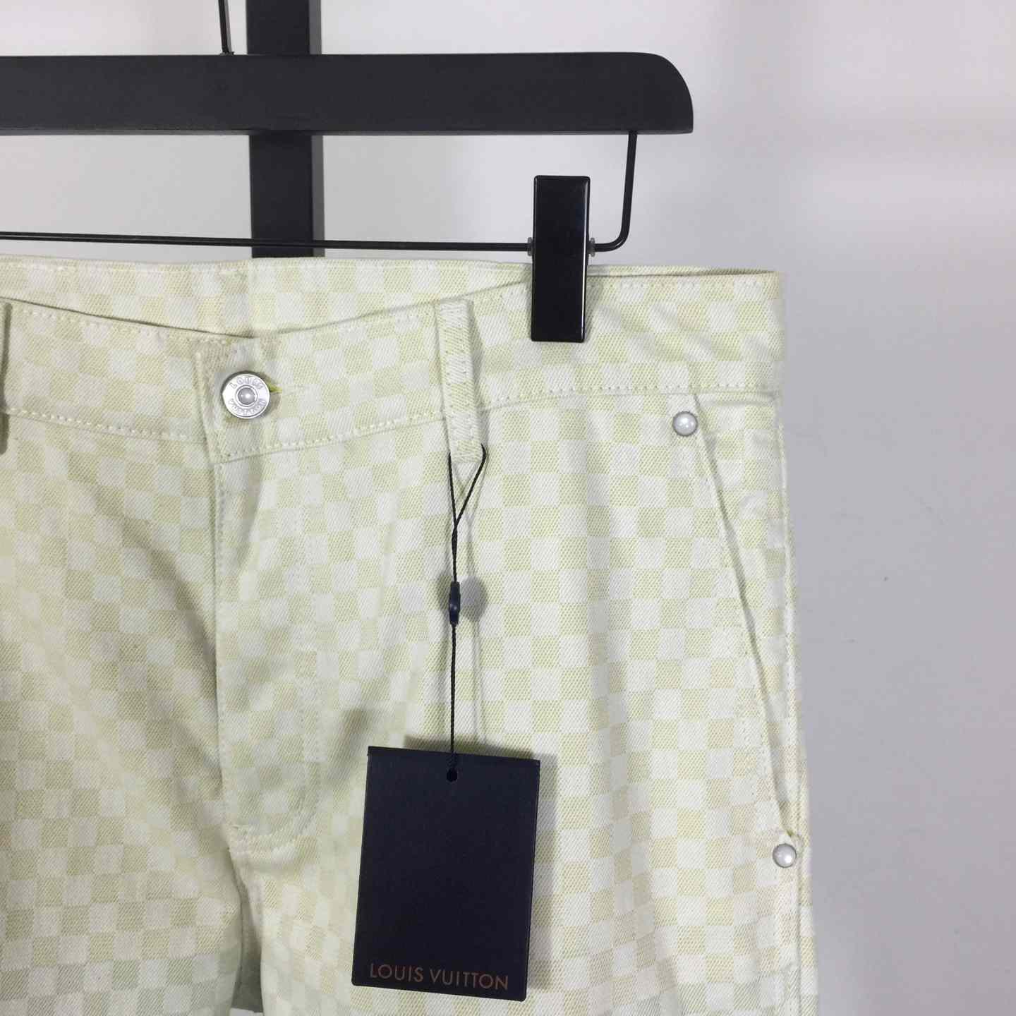 Louis Vuitton Damier Gradient Jacquard Denim Cargo Pants   1AGTHJ - EUR FASHION