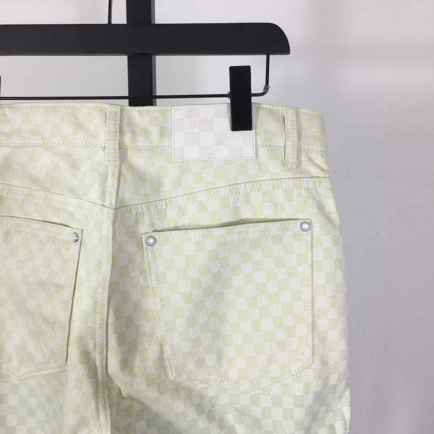 Louis Vuitton Damier Gradient Jacquard Denim Cargo Pants   1AGTHJ - EUR FASHION